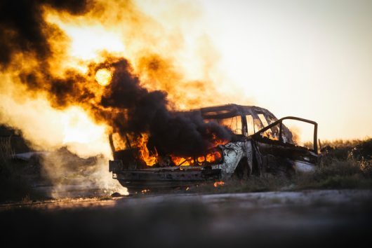 California Car Accidents That Lead to Serious Burn Injuries Are Not Rare